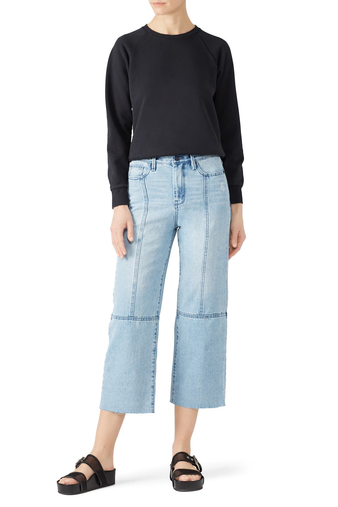 Rhys High Rise Wide Leg Jeans by Habitual | Rent the Runway
