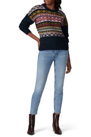 Wool Fairisle Sweater by Jason Wu
