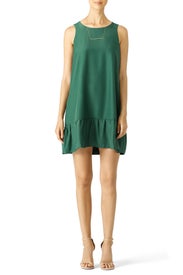 Hunter Green Cynthia Dress by Karen Zambos