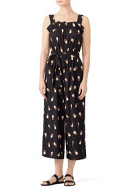 Black Pineapple Jumpsuit by kate spade new york