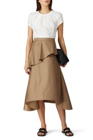 Ruffle Front Skirt by 3.1 Phillip Lim