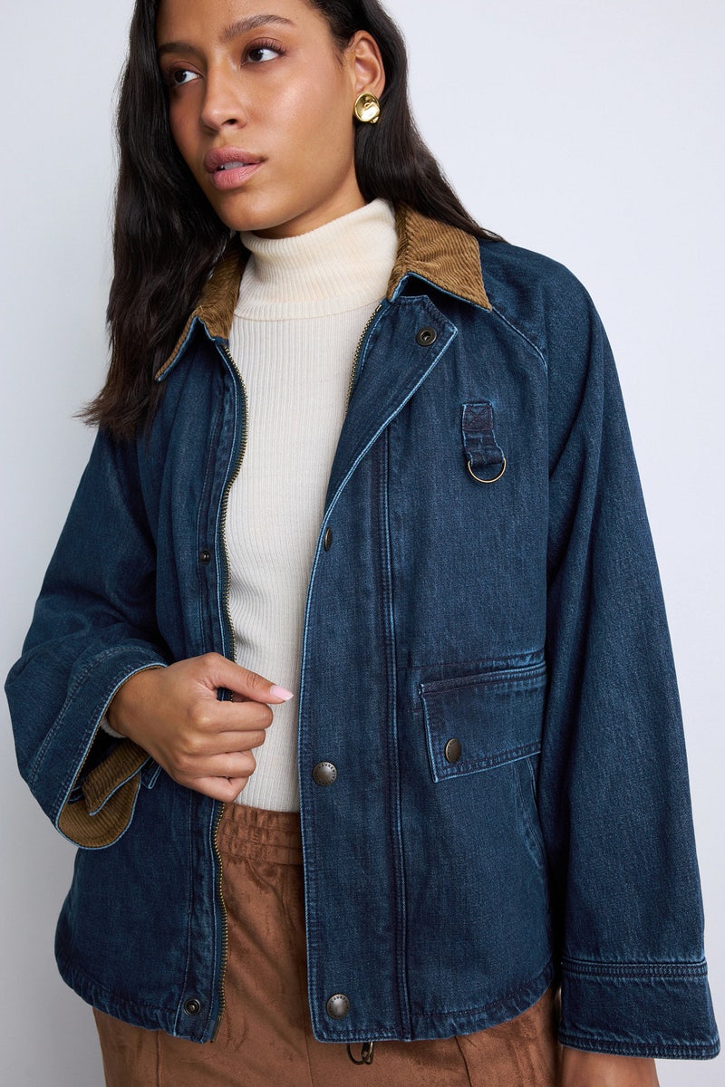 3X1 Rigid Denim Woven Field Jacket by Polo Ralph Lauren - Photo 0