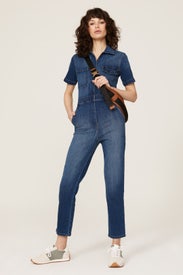 Rebel Denim Jumpsuit by Rivet Utility