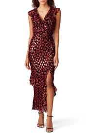 Printed Anita Dress by SALONI