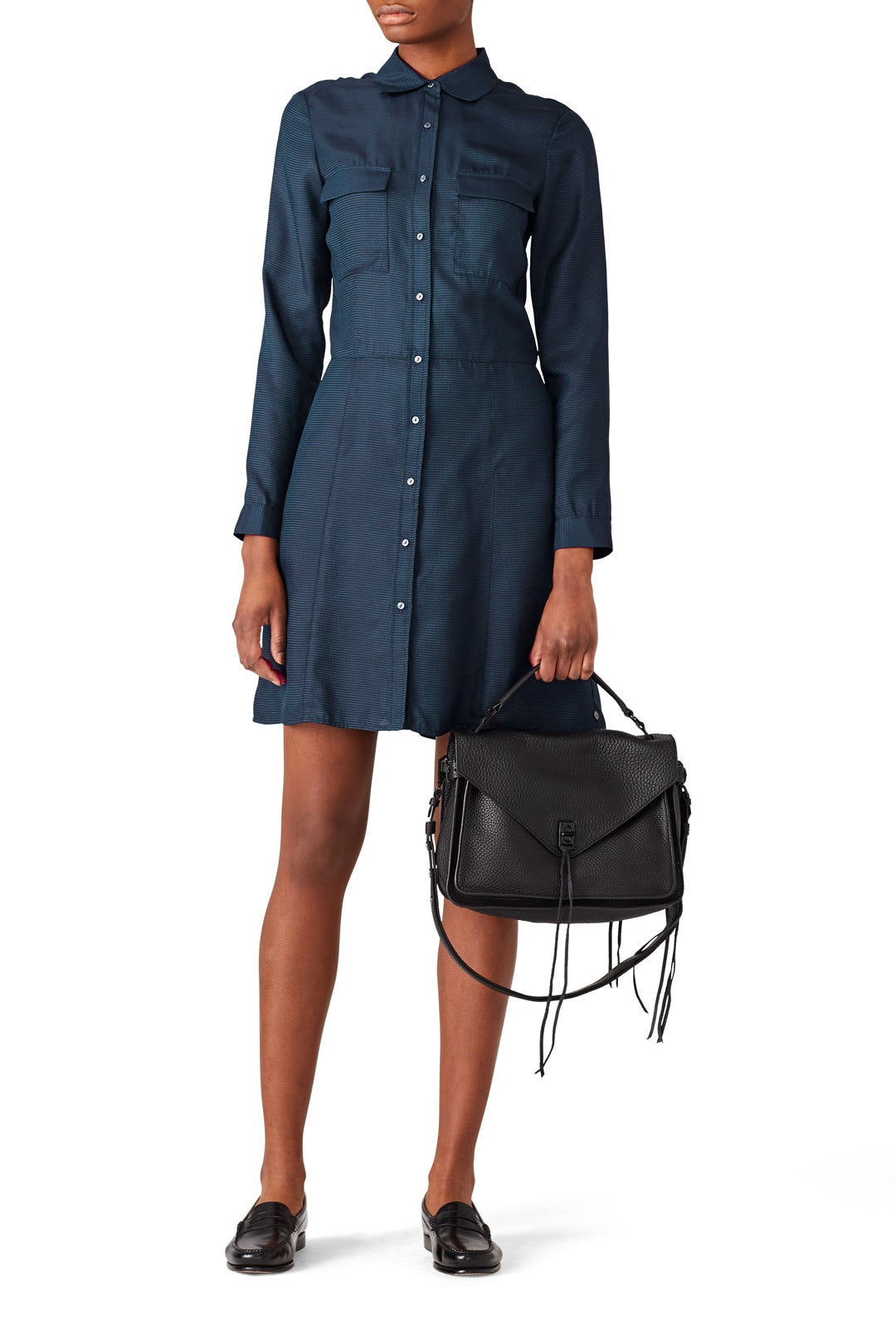 Navy Shirtdress by Scotch & Soda 0