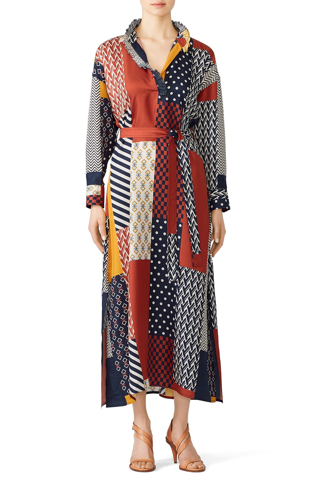 Geometric Bianca Dress by Tory Burch 0