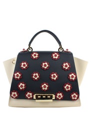 Floral Eartha Iconic Handbag by ZAC Zac Posen Handbags