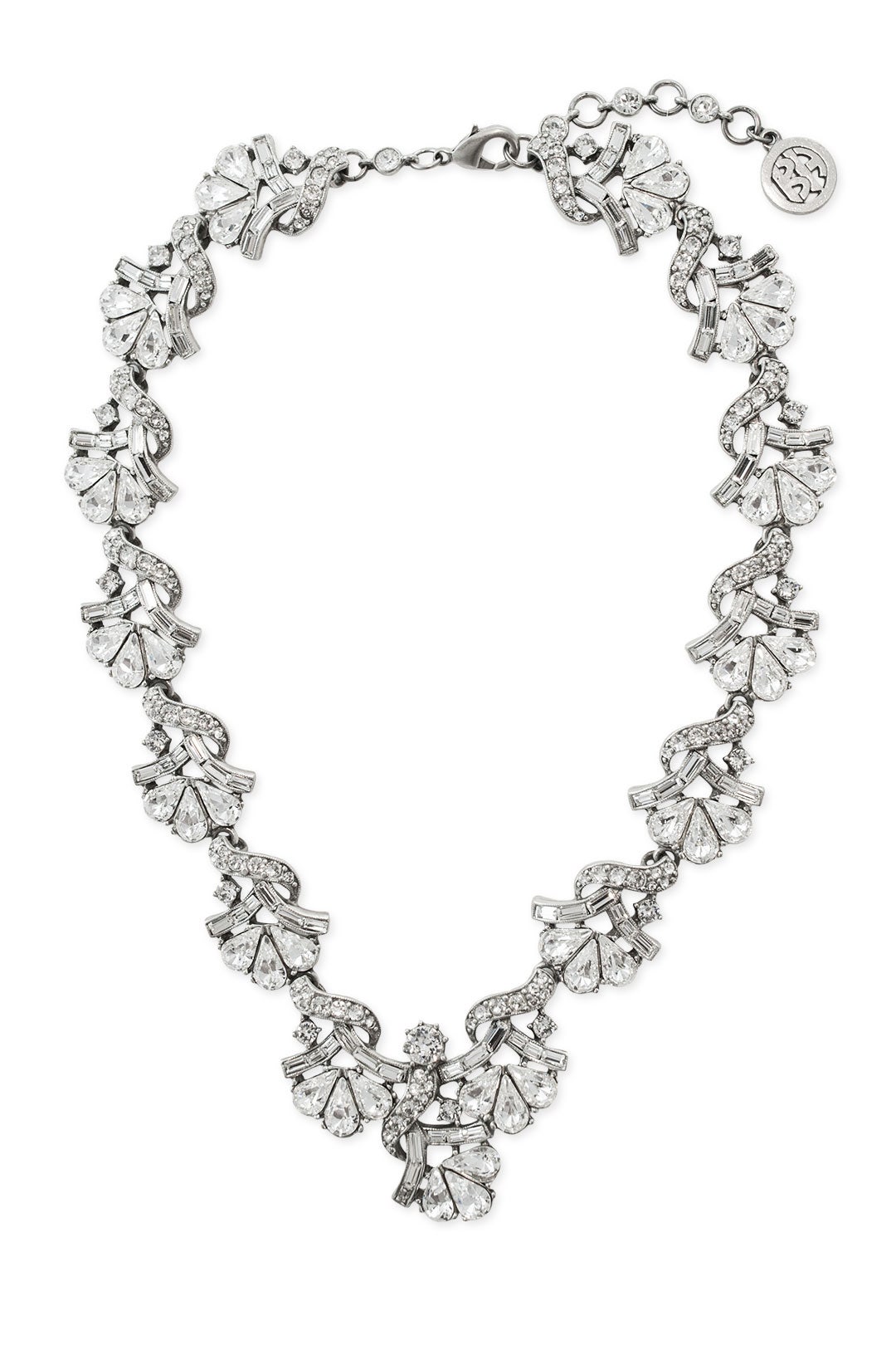 Twisted Floral Statement Necklace by Ben-Amun