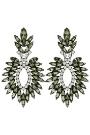 Jagged Feather Earrings by Elizabeth Cole