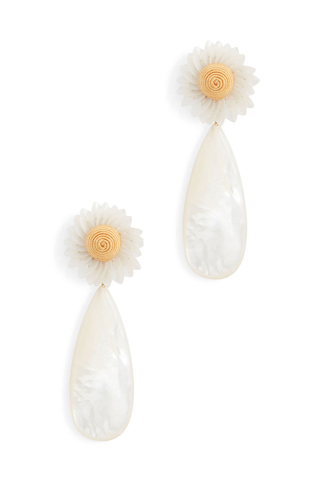 Fresh Cut Daisy Earrings by Lizzie Fortunato