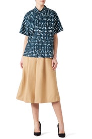 Polka Dot Polo Neck Shirt by Marni