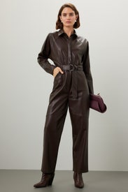 Leather Boiler Jumpsuit by Marissa Webb x RTR