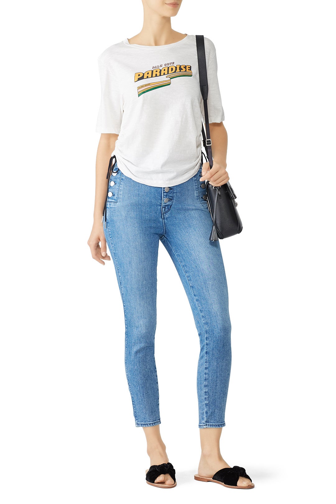 Paradise Drawstring T-Shirt by Scotch & Soda 0