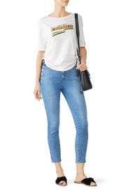 Paradise Drawstring T-Shirt by Scotch & Soda