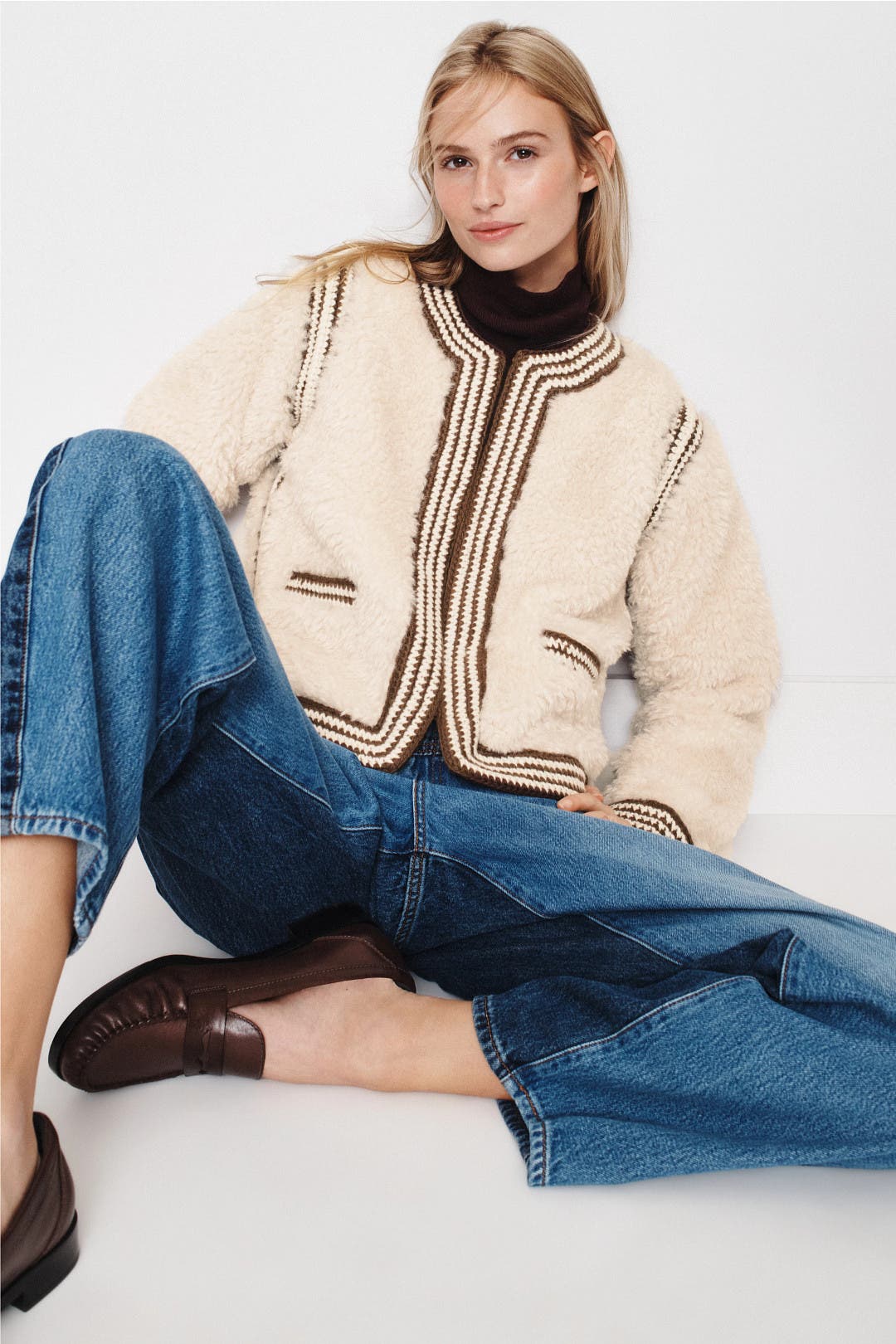 Faux Shearling Jacket by Sea NY x RTR | Rent the Runway