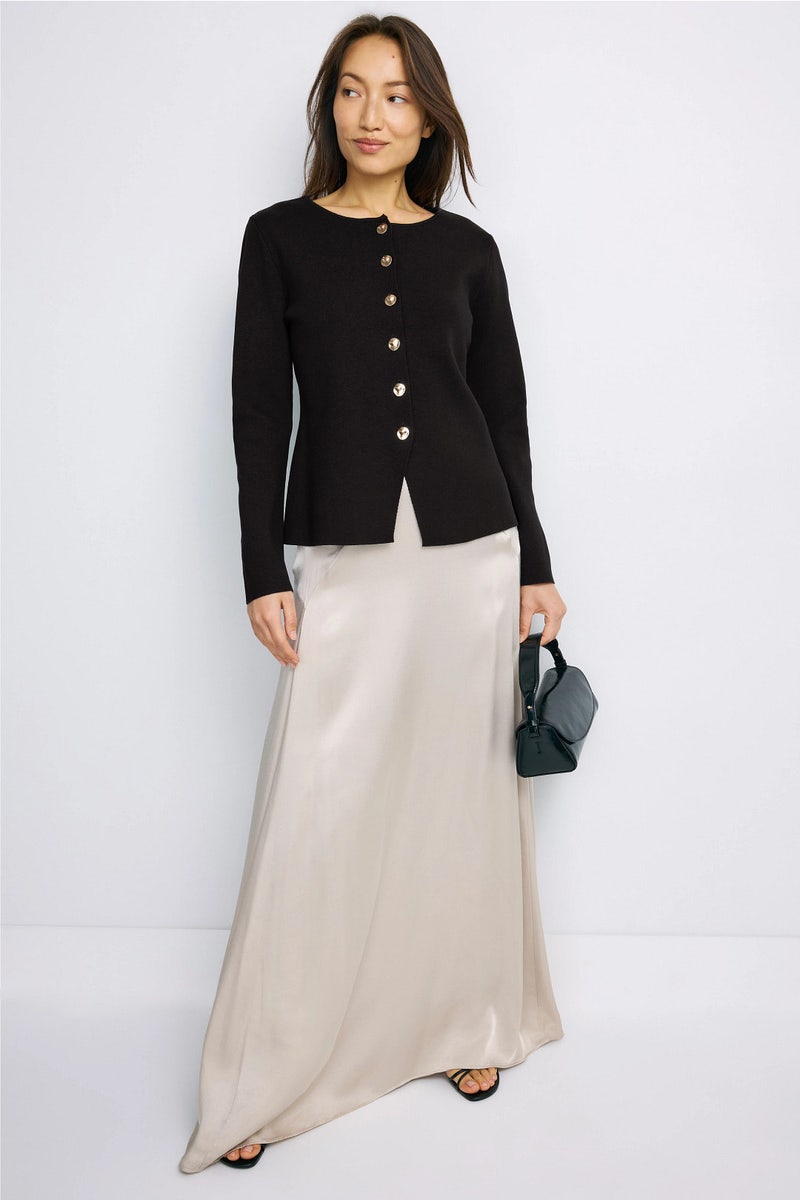 Crew Neck Button Down Cardigan by Ted Baker London - Photo 0