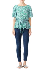 Clover Print Top by Tara Jarmon