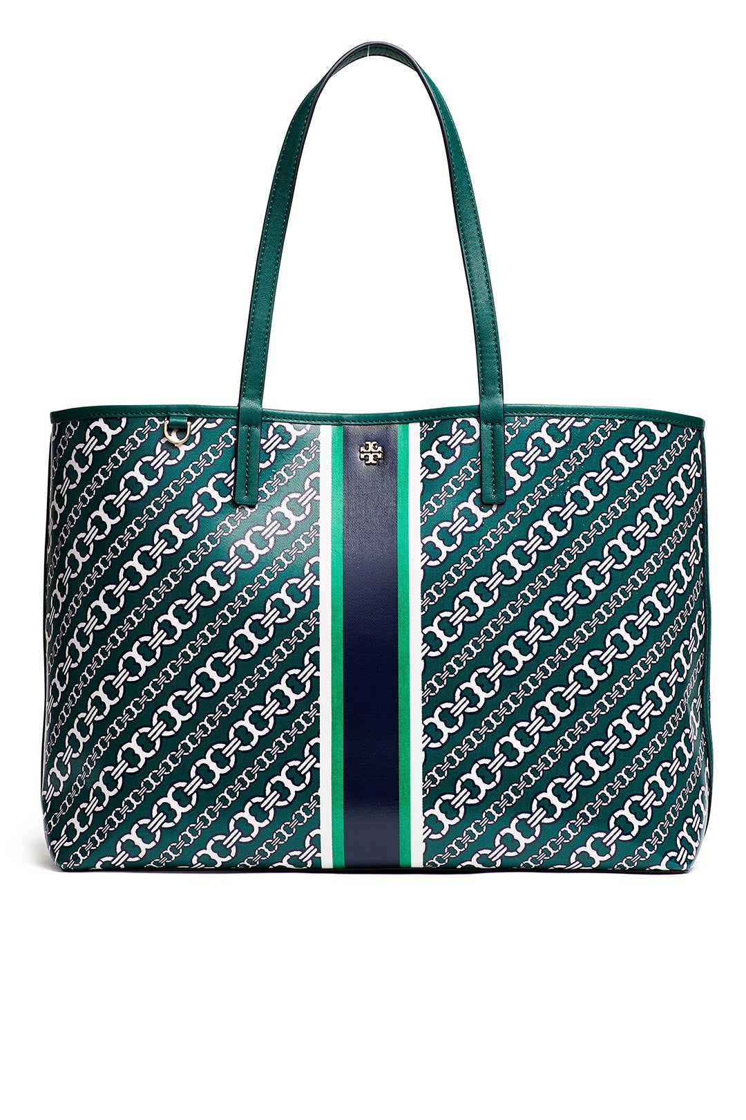 Green Gemini Link Tote by Tory Burch Accessories 0