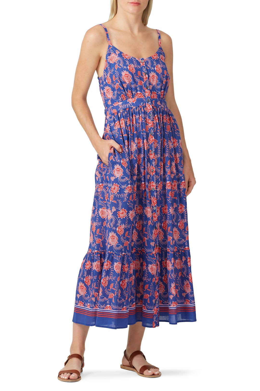 Floral Bardot Maxi by XíRENA 0