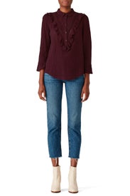 Bordeaux Cisco Top by ba&sh