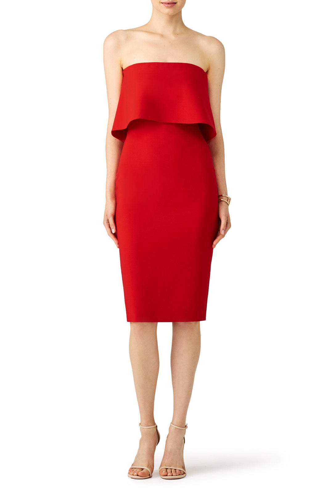 Red Driggs Dress by LIKELY 0