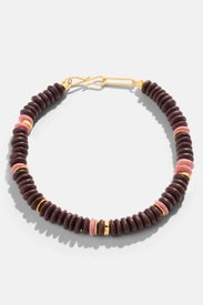 Laguna Necklace In Cocoa by Lizzie Fortunato