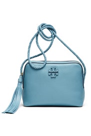 Blue Taylor Camera Bag by Tory Burch Accessories