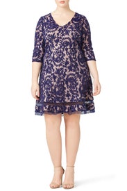 Night Lace Dress by Adrianna Papell
