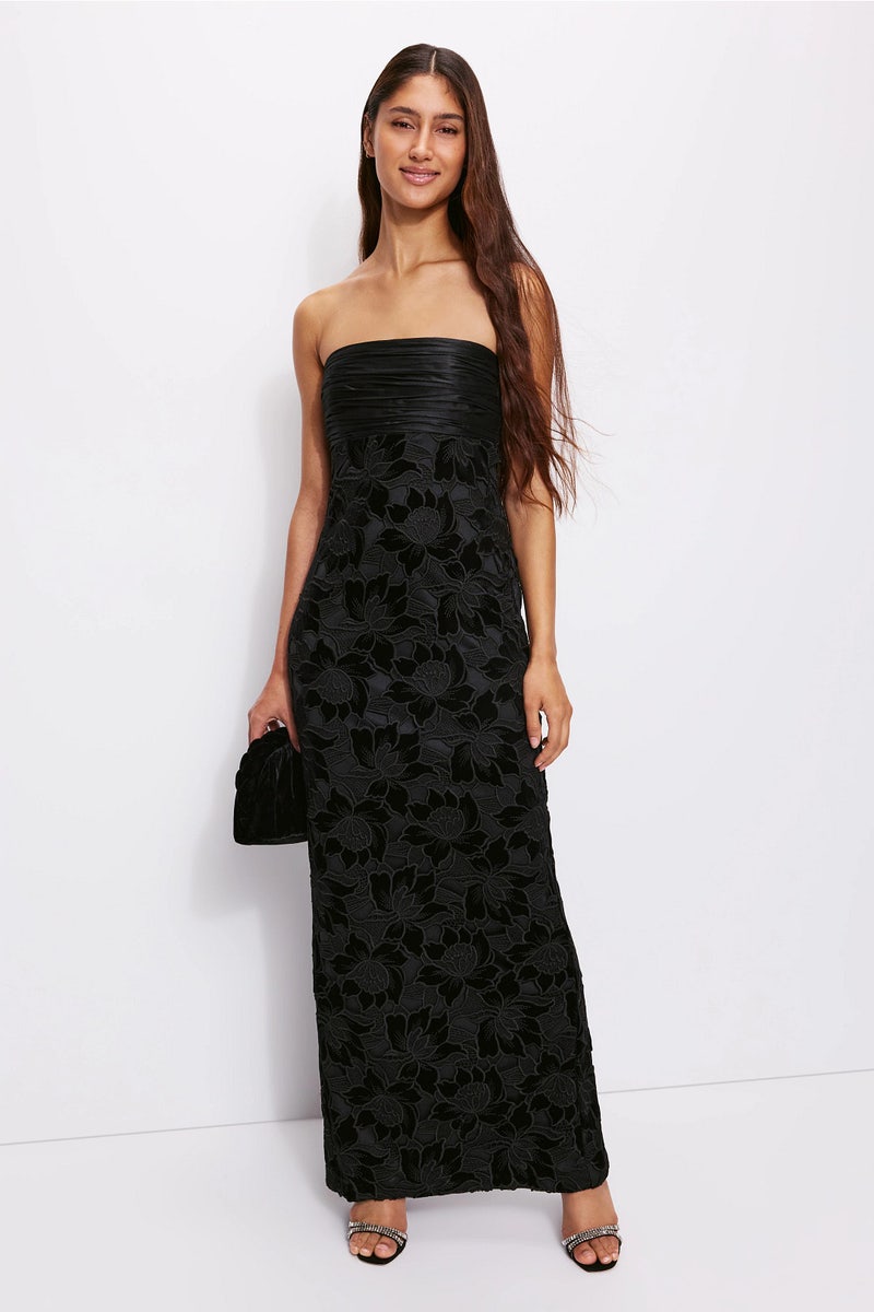 cocktail black tie dresses | Black, Formal & Evening Styles Color:#1-Dark Purple Star Wars Bridesmaid Dresses tiered skirt Tie optional Extravagant Dress