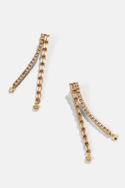 Linear Tennis Earrings by Coach