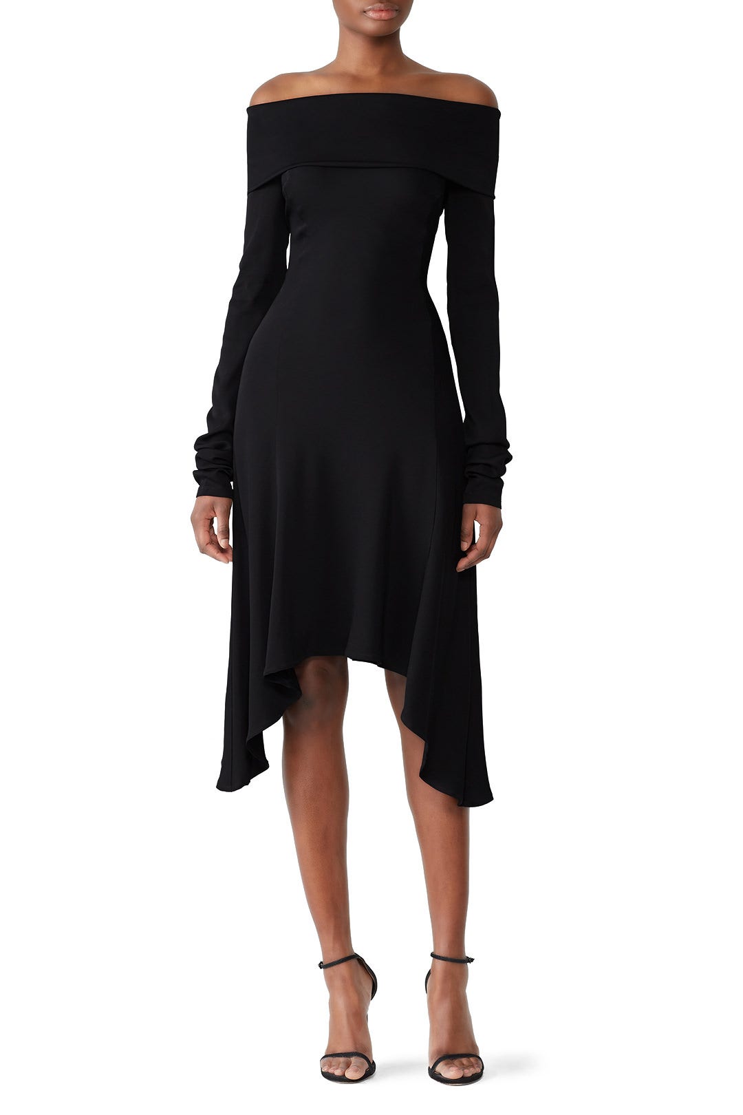 Black Off Shoulder Dress by Derek Lam 10 Crosby x RTR 0