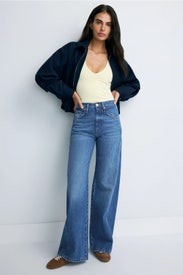 James High-Rise Wide Leg Jean by Hudson