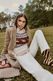 Hot Dog Sweater by Rachel Antonoff