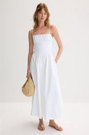 The Delta Dress Marshmallow by Solid & Striped