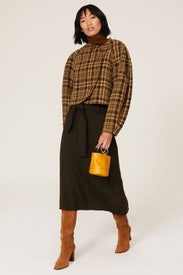 Thea Plaid Jacket by Ulla Johnson