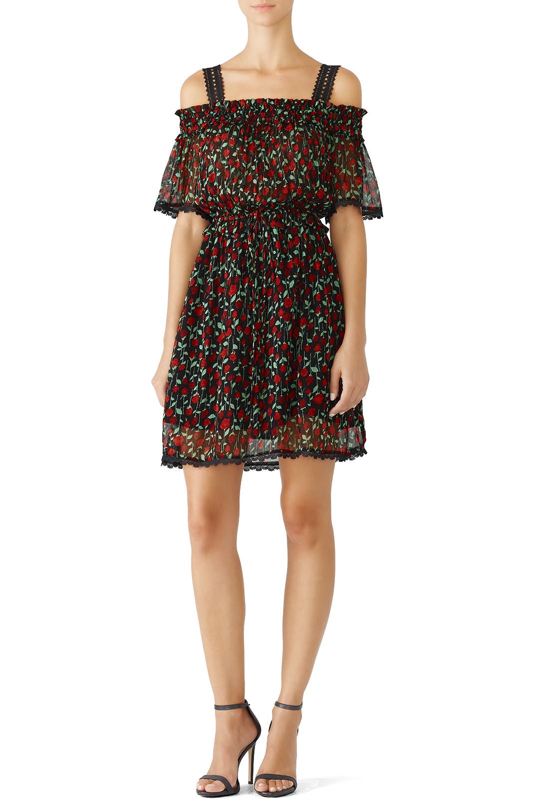 Crinkle Rosa Dress by The Kooples | Rent the Runway