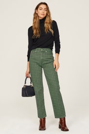 Straight Plaid Jeans by Madewell