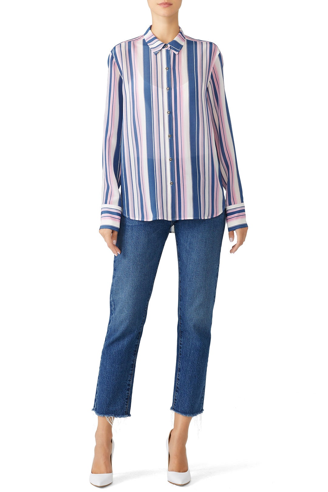 Striped Simple Shirt by M.i.h. Jeans 0