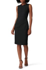 Black Pollock Dress by Of Mercer