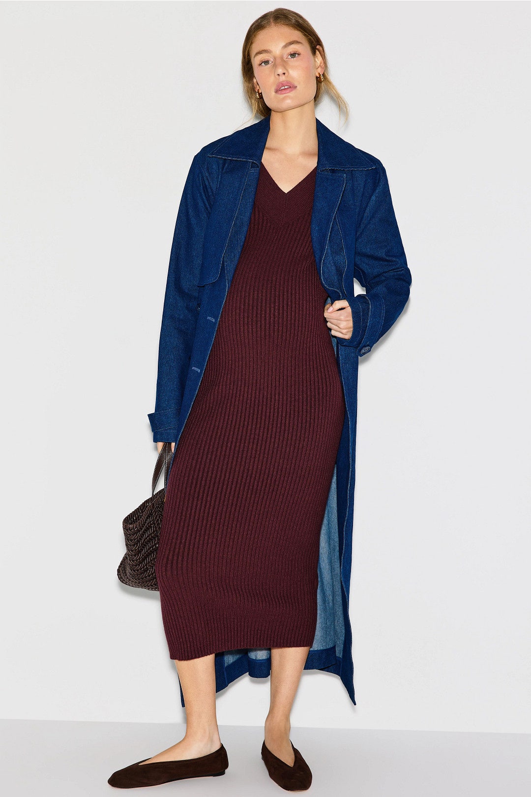 Maternity Red Cara Dress by PIETRO BRUNELLI MATERNITY 0