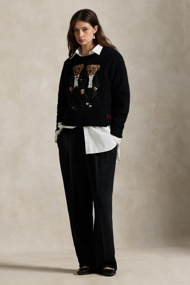 Bear Crew Neck Sweater by Polo Ralph Lauren - Photo 0