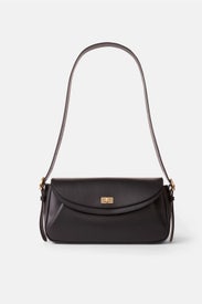 Mambo Leather Crossbody Bag by Sandro