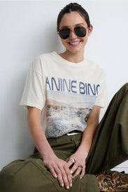Wildflower Logo Tee by Anine Bing