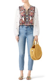 Enter Loveland Embroidered Top by Free People