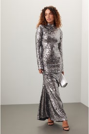 Sequin Maxi Dress by GOOD AMERICAN