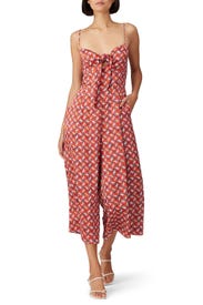 Printed Bea Jumpsuit by HANEY