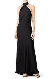 Off Set Halter Gown by Juan Carlos Obando