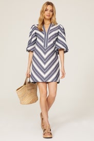 Stripe Double Cloth Dress by kate spade new york