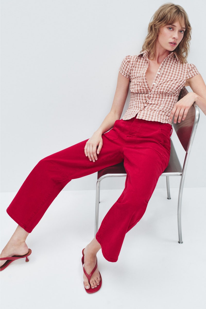 Utility Soft Barrel Mid Rise Jeans by LE JEAN - Photo 0