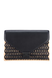 Woven Lock Clutch by Loeffler Randall